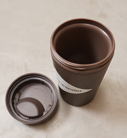 【and wander】アンドワンダー coffee tumbler "Black"