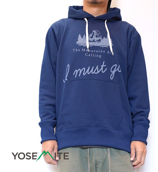 ▽Return to the mountains【BRING×Yosemite】ブリング×ヨセミテ I MUST GO DRY Sweat Hooded Pullover "3Color"