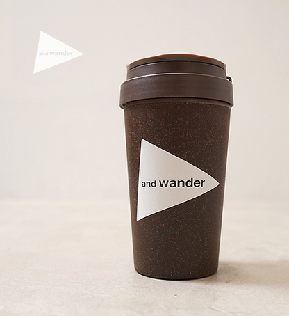 【and wander】アンドワンダー coffee tumbler "Black"