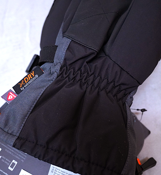 【extremities】エクストリミティーズ Torres Peak Glove "Gray×Black"