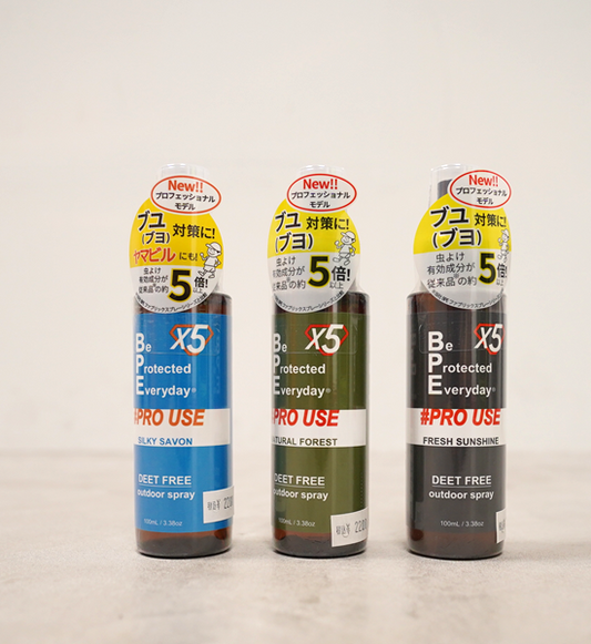 【BUG PROTECTOR】バグプロテクター BPE Fabric Spray Pro Use X5 100ml