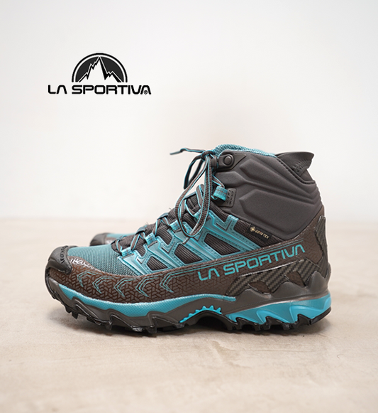 【LA SPORTIVA】ラ・スポルティバ women's Ultra Raptor Ⅱ Mid GTX ”Carbon×Topaz”