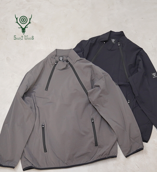 【South2 West8】サウスツーウエストエイト Packable Pullover Jacket-Nylon Typewriter "2Color"