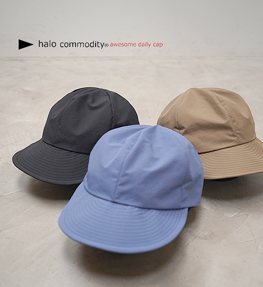 【halo commodity】ハロコモディティ Revine Cap "3Color"