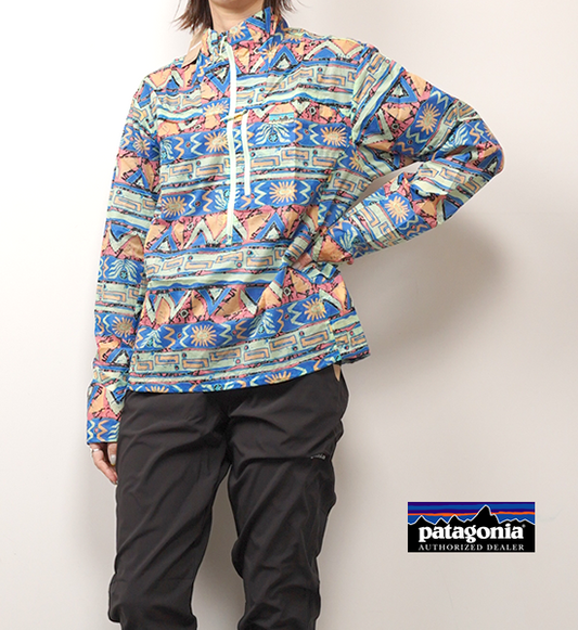 【patagonia】パタゴニア women's Houdini Stash 1/2 Zip Pullover "3Color"