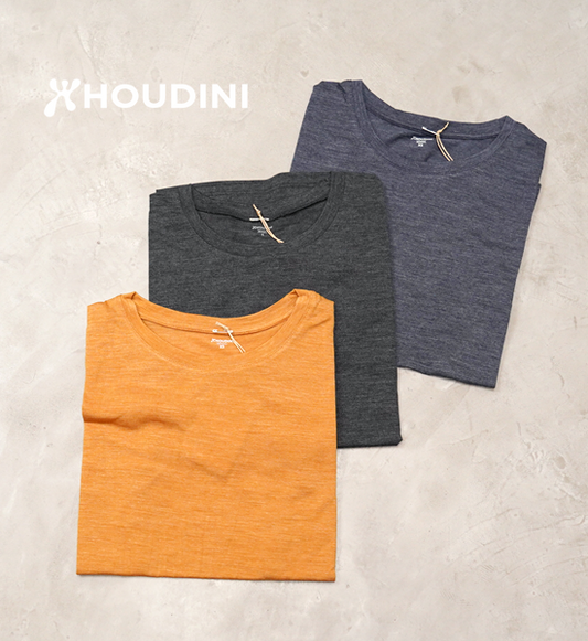 【HOUDINI】フーディニ women's Activist Tee "3Color" ※ネコポス可