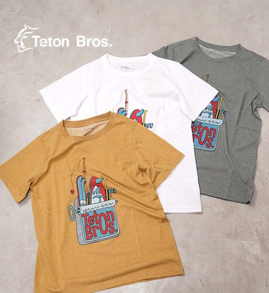 【Teton Bros】ティートンブロス women's TB Sardines Tee "3Color" ※ネコポス可