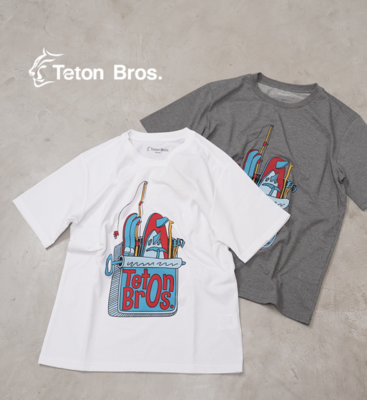 【Teton Bros】ティートンブロス men's TB Sardines Tee "2Color" ※ネコポス可