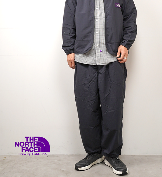 【THE NORTH FACE PURPLE LABEL】ノースフェイスパープルレーベル men's Nylon Ripstop Field Pants "Black"