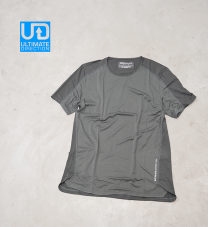 【ULTIMATE DIRECTION】アルティメイトディレクション Nimbus Tee "Camo Green" ※ネコポス可