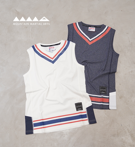 【Mountain Martial Arts】マウンテンマーシャルアーツ unisex MMA Tilden Sleeve-less “2Color ※ネコポス可