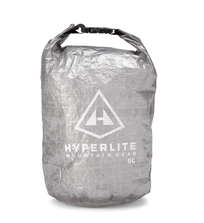 【Hyperlite Mountain Gear】Roll-Top Stuff Sacks 5L "Gray" ※ネコポス可