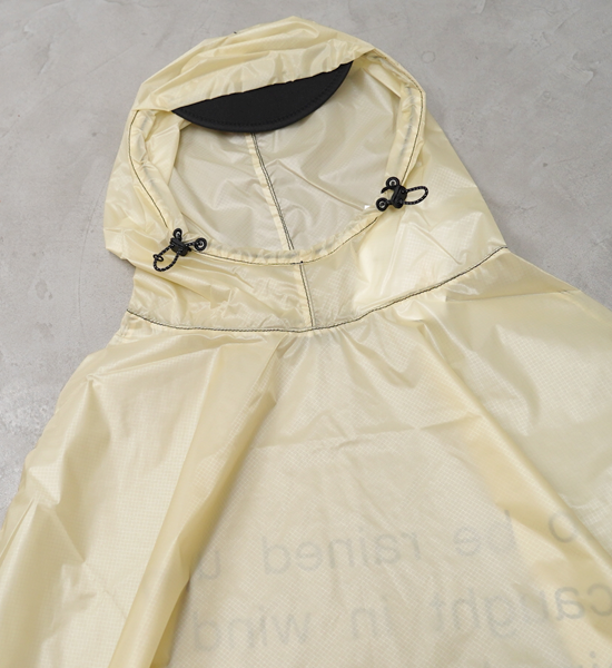 【and wander】アンドワンダー sil poncho "3Color"