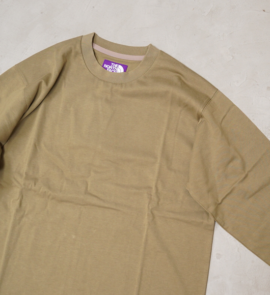 【THE NORTH FACE PURPLE LABEL】ノースフェイスパープルレーベル men's Field Long Sleeve Tee "2Color"