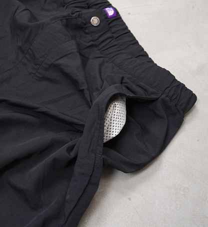 【THE NORTH FACE PURPLE LABEL】ノースフェイスパープルレーベル men's Nylon Tussah Field Pants "Black"