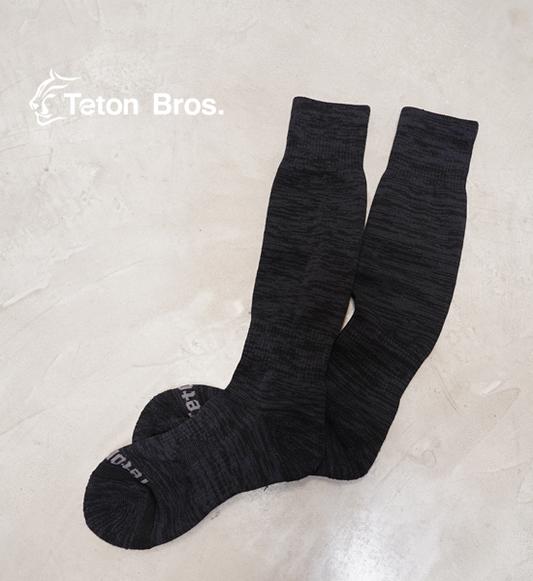 【Teton Bros】ティートンブロス Axio Socks "Black" ※ネコポス可