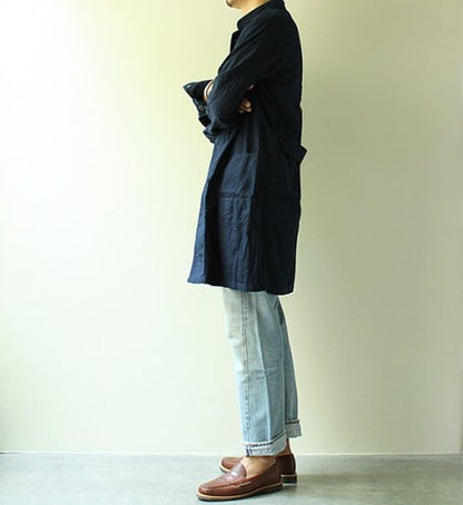 【A VONTADE】 アボンタージ Stand Collar Duster Coat Indigo