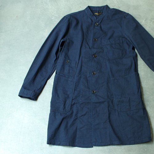 【A VONTADE】 アボンタージ Stand Collar Duster Coat Indigo