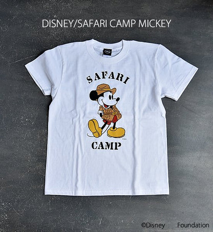 ★40%off【DISNEY/COWBOY CAMP MICKEY & DONALD】 【DISNEY/SAFARI CAMP MICKEY & DONALD】 T-shirt ※ネコポス可