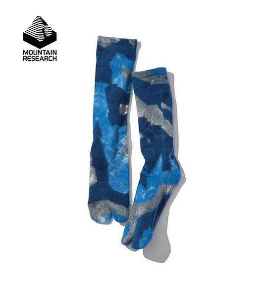 【Mountain Research】マウンテンリサーチ Tie Dye Tabi ”Blue” ※ネコポス可